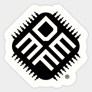 DEMF® Official Logo | Black Sticker